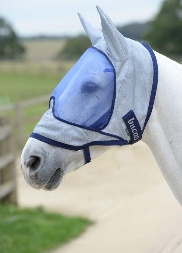 Bucas Buzz-Off Deluxe Fly Mask with Ears